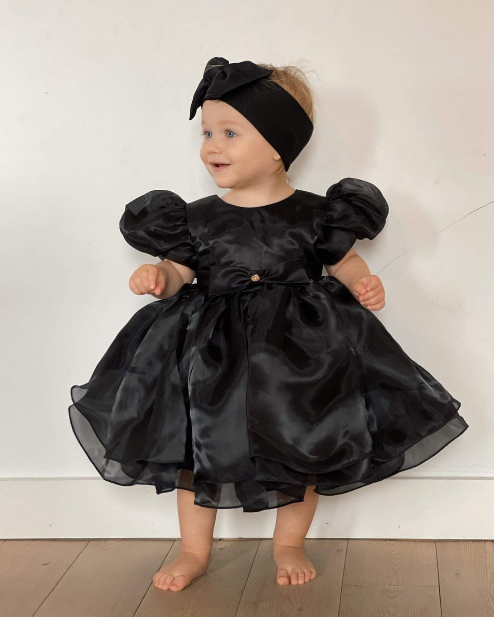 Organza Dress Black Bebe Biagio